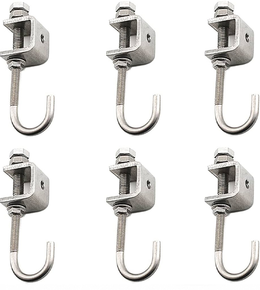 SS / MS Clamp J-Hook